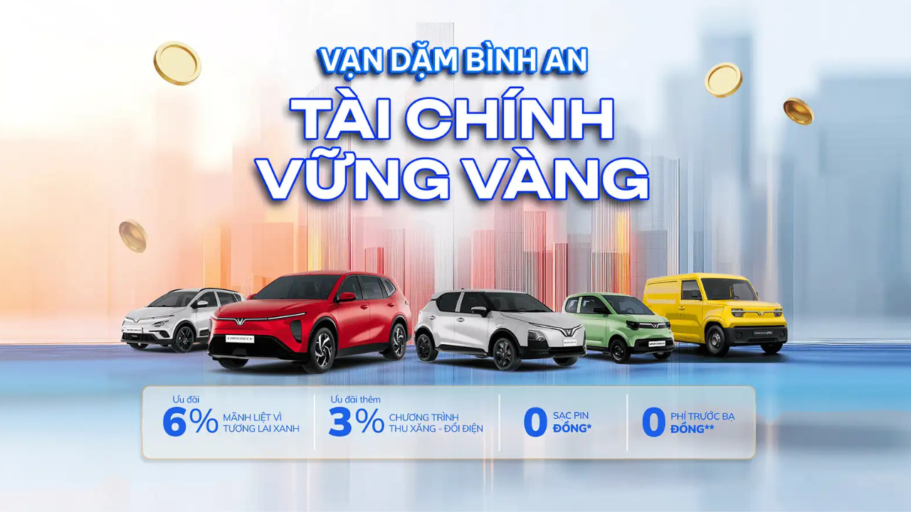báo giá xe ô tô điện VinFast mới nhất tại đại lý VinFast Minh Đạo Phạm Văn Đồng, hỗ trợ trả góp 80% khu vực TP.HCM.