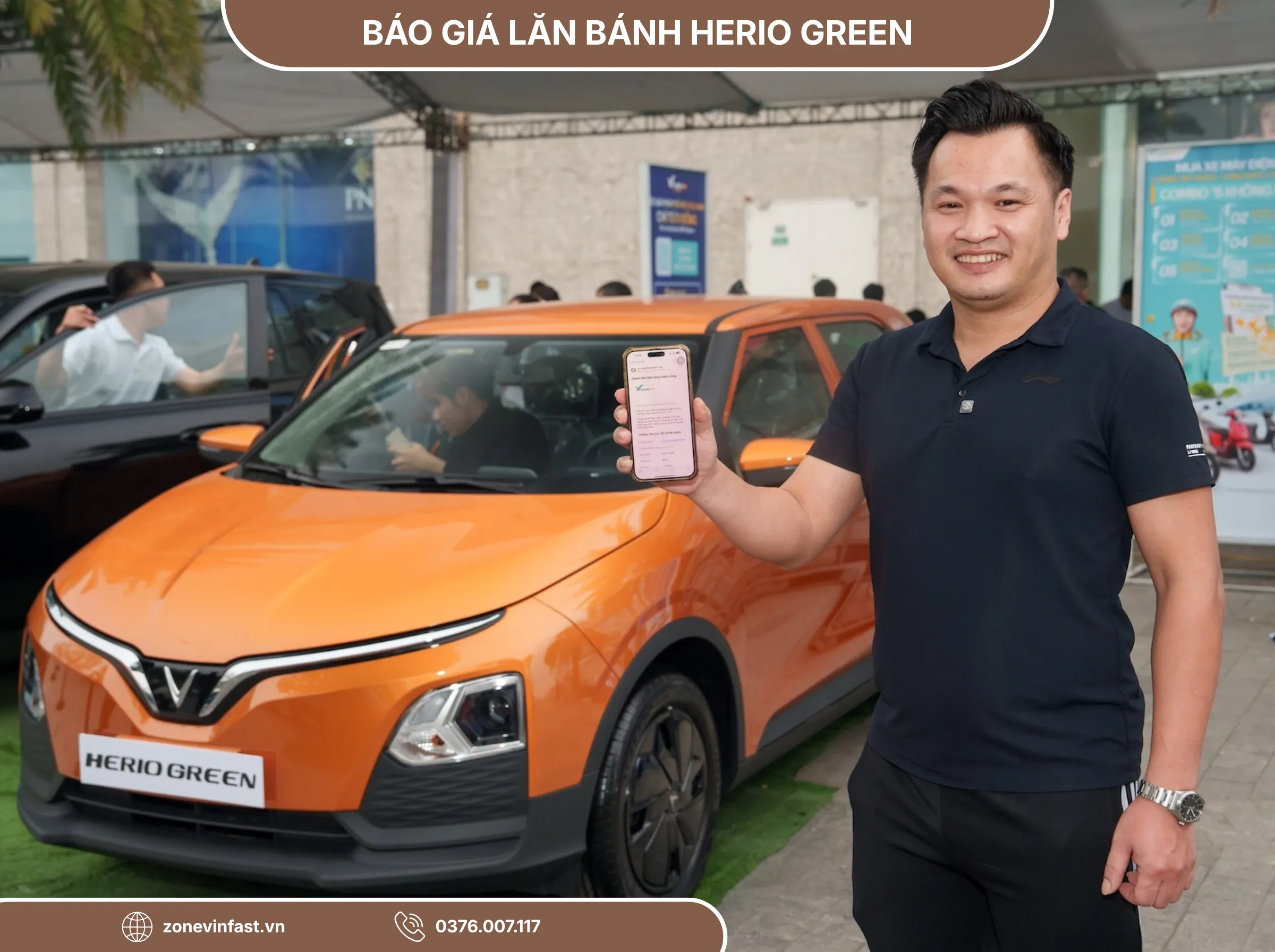Báo giá lăn bánh Herio Green. Khách hàng nhận bảng dự toán chi phí đầu tư xe dịch vụ VinFast Herio Green tối ưu nguồn vốn ban đầu.