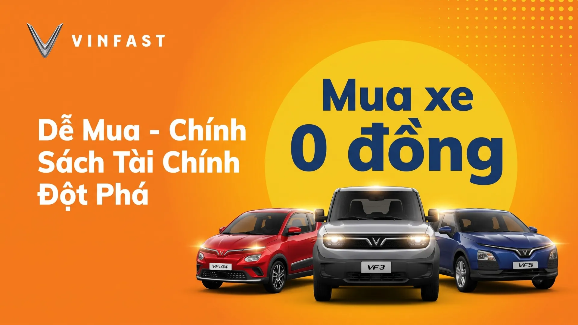 banner trả góp xe VinFast