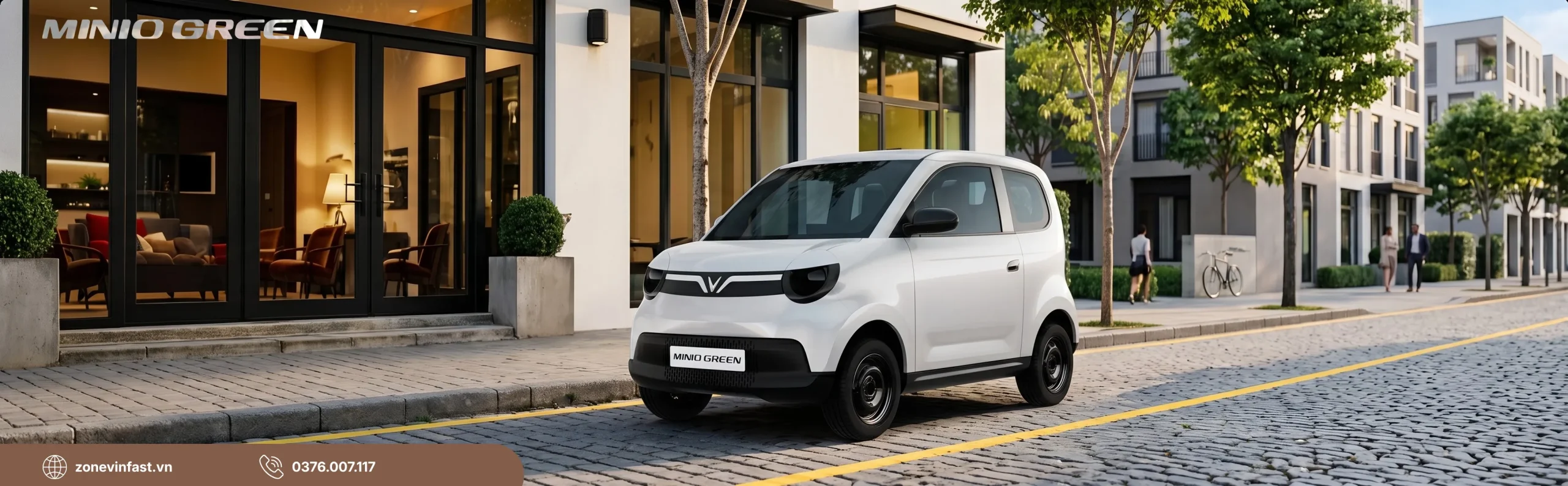Bảng giá VinFast Minio Green mới nhất, mẫu xe điện mini tối ưu cho kinh doanh dịch vụ Xanh Platform.
