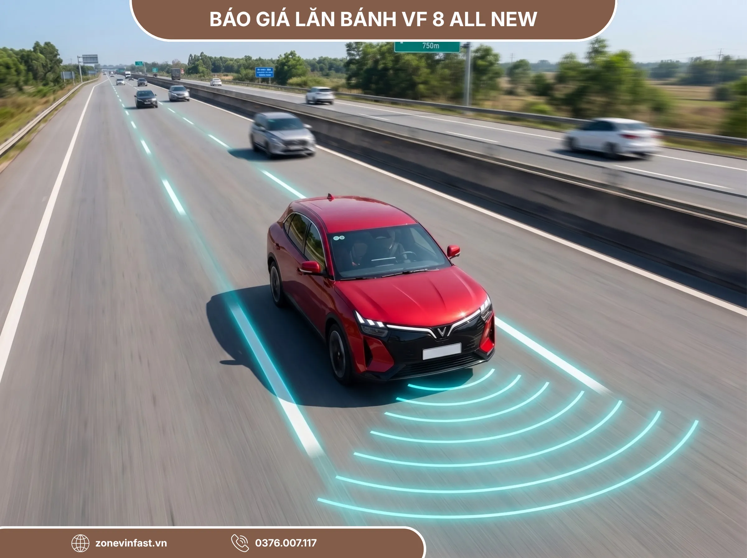 Trải nghiệm an toàn chủ động với hệ thống hỗ trợ lái nâng cao ADAS trên VinFast VF 8 All New.